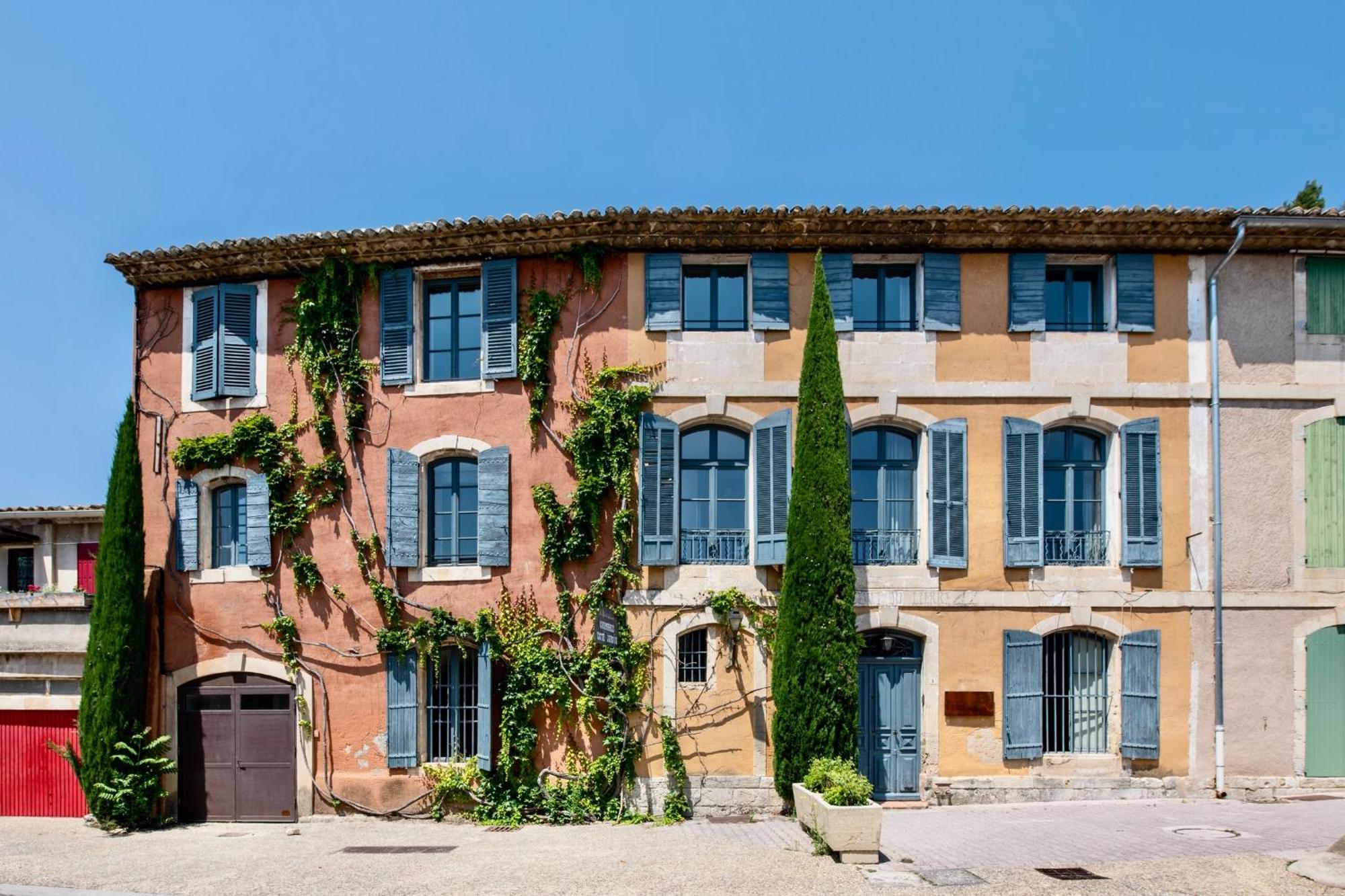 Au Ralenti Du Lierre Hotel Beaumettes Exterior foto